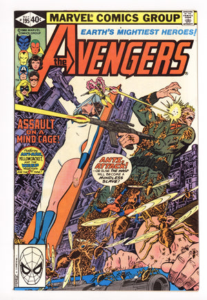 The Avengers Vol 1 195  FN/VF (7.0)   (1980)