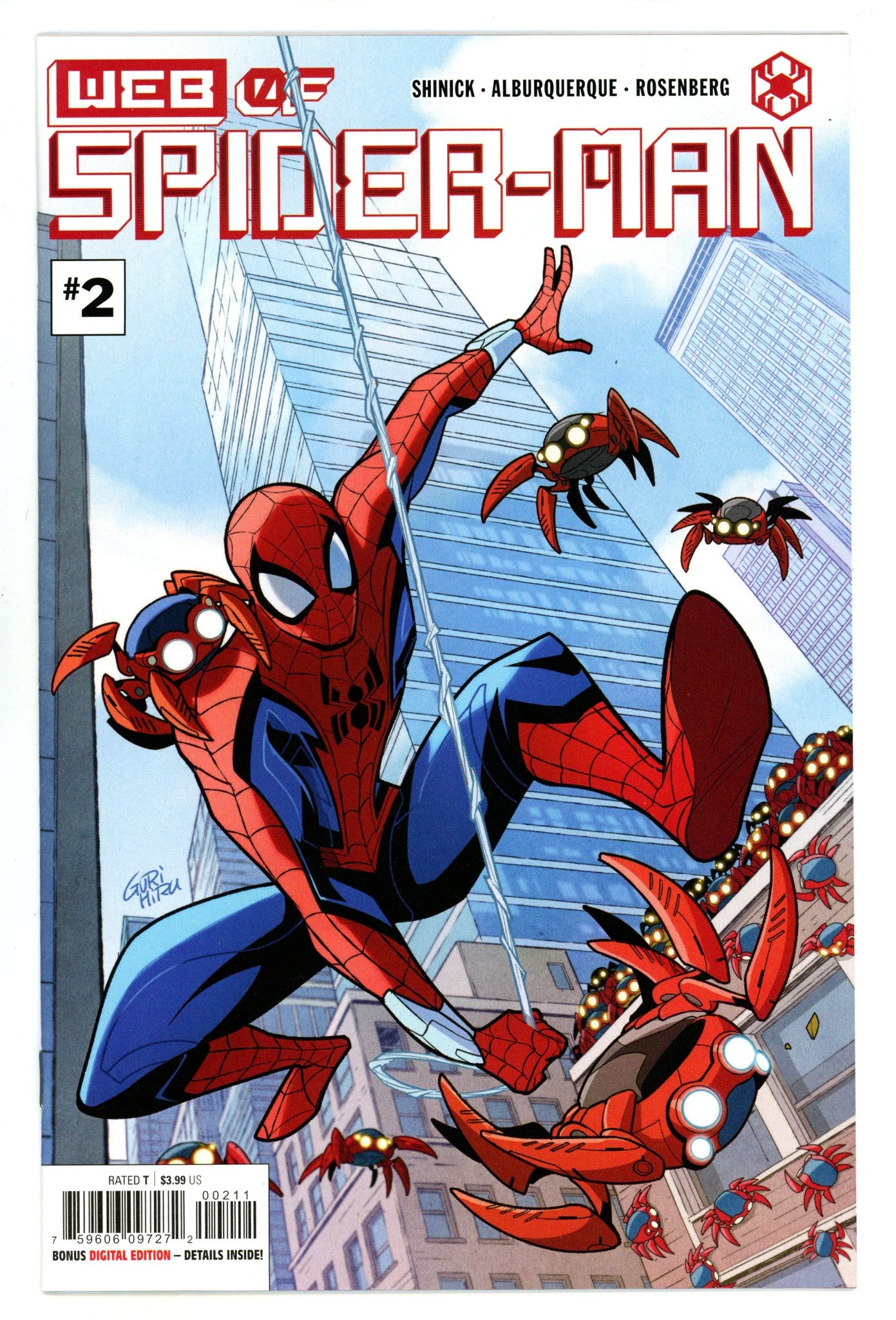 W.E.B. of Spider-Man Vol 3 2  High Grade  (2021)  
