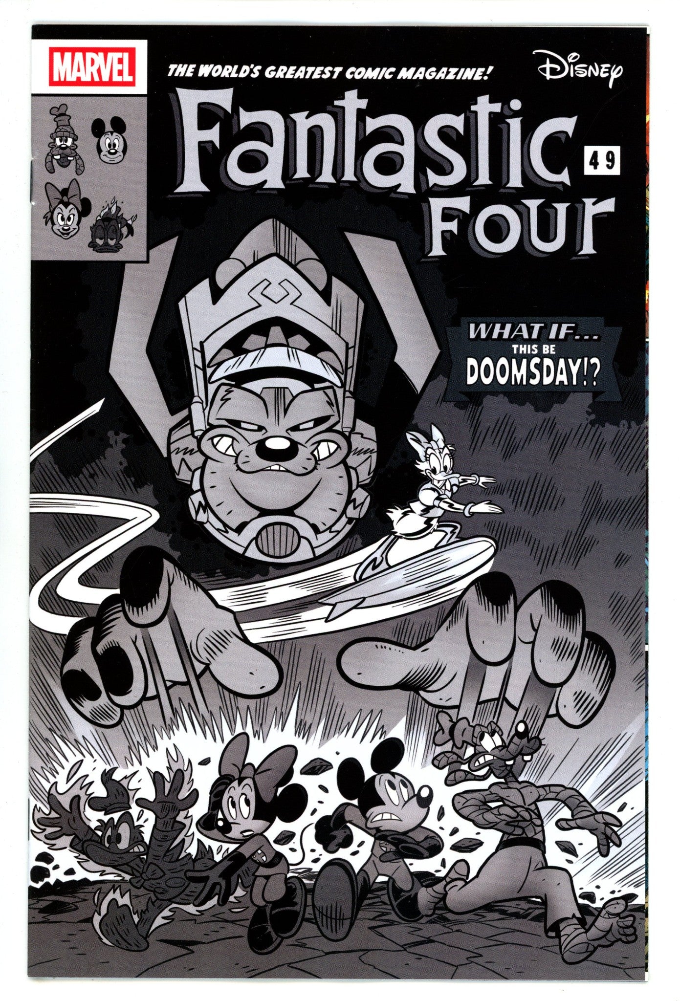 Fantastic Four Vol 8 1 Pastrovicchio B&W Incentive Variant NM (2025)