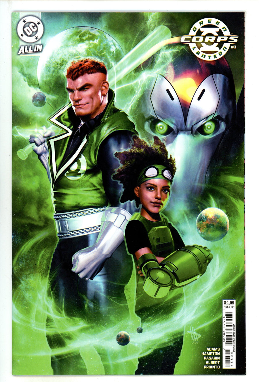Green Lantern Corps Vol 4 3 Wilkins Variant (2025)