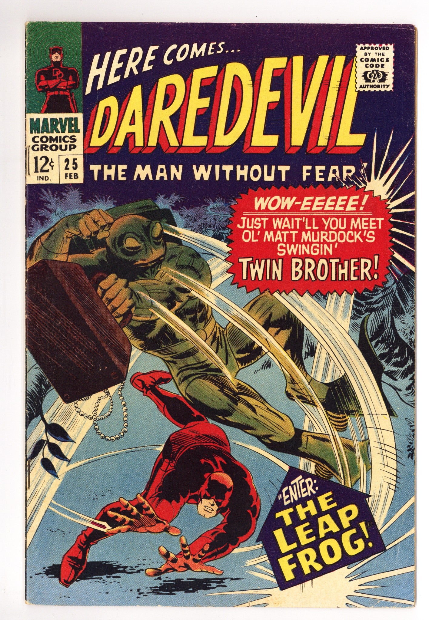 Daredevil Vol 1 25 FN (6.0) (1967) 