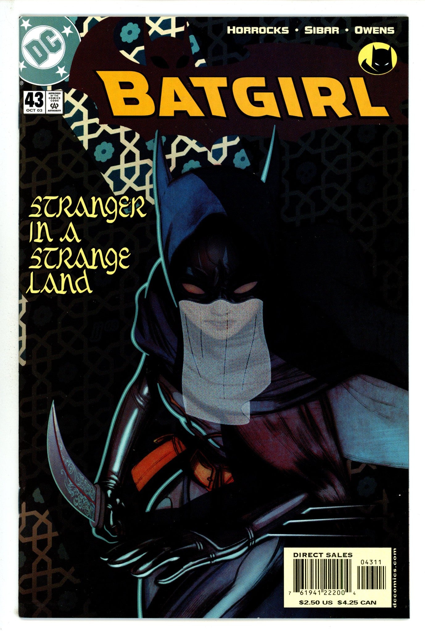 Batgirl Vol 1 43 High Grade (2003) 