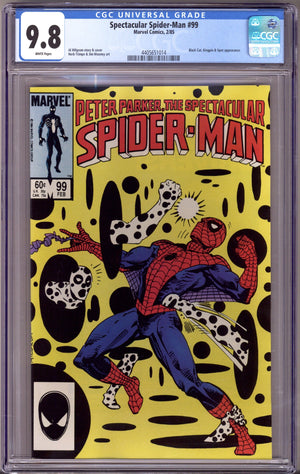 The Spectacular Spider-Man Vol 1 99 CGC 9.8 (NM/M) (1985)