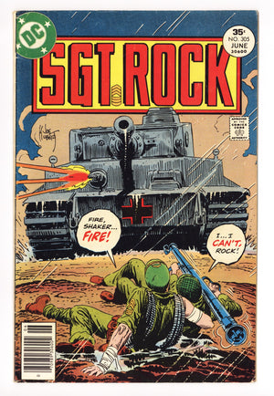 Sgt. Rock Vol 1 305  Low Grade   (1977)