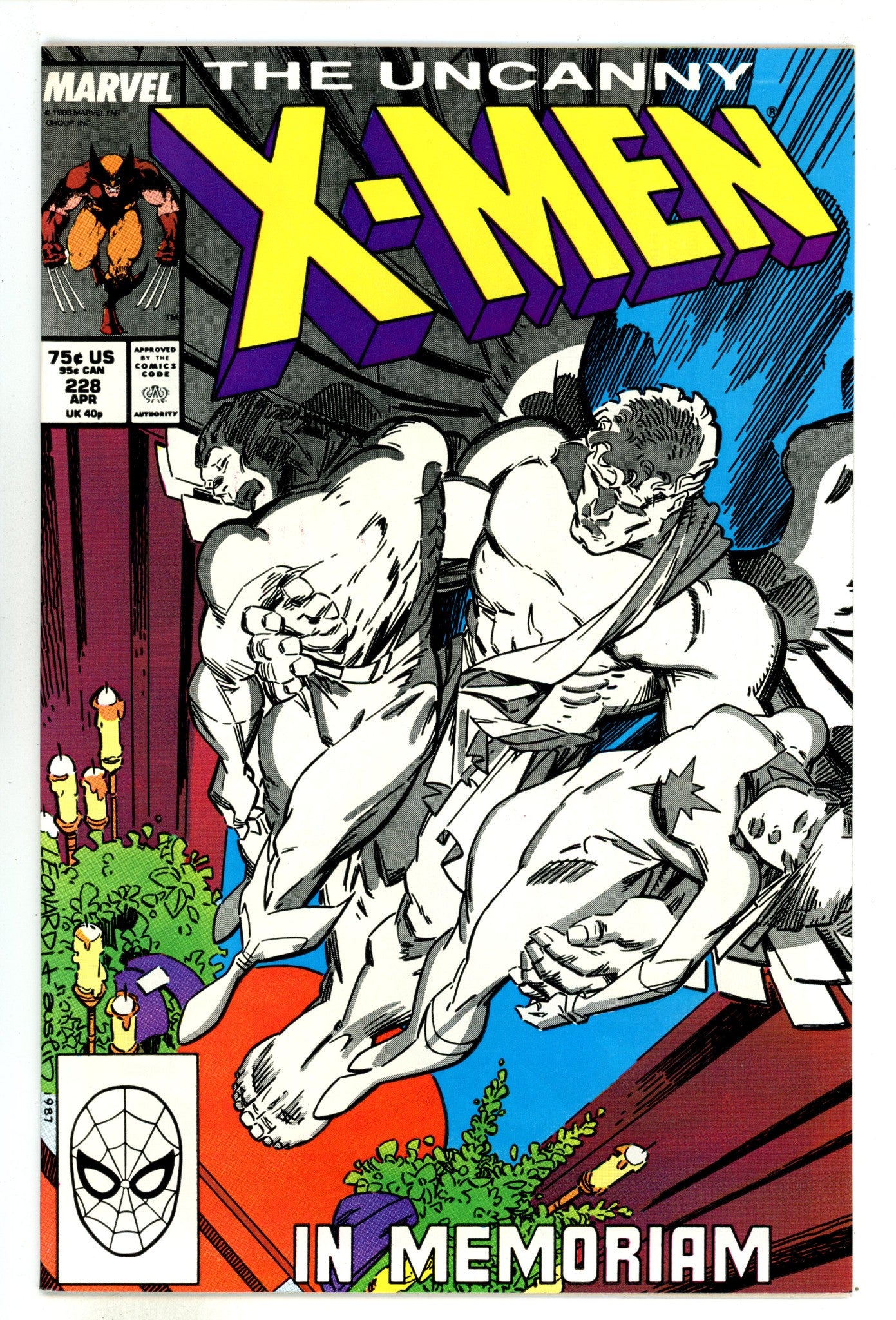 The Uncanny X-Men Vol 1 228 NM- (9.2) (1988) 