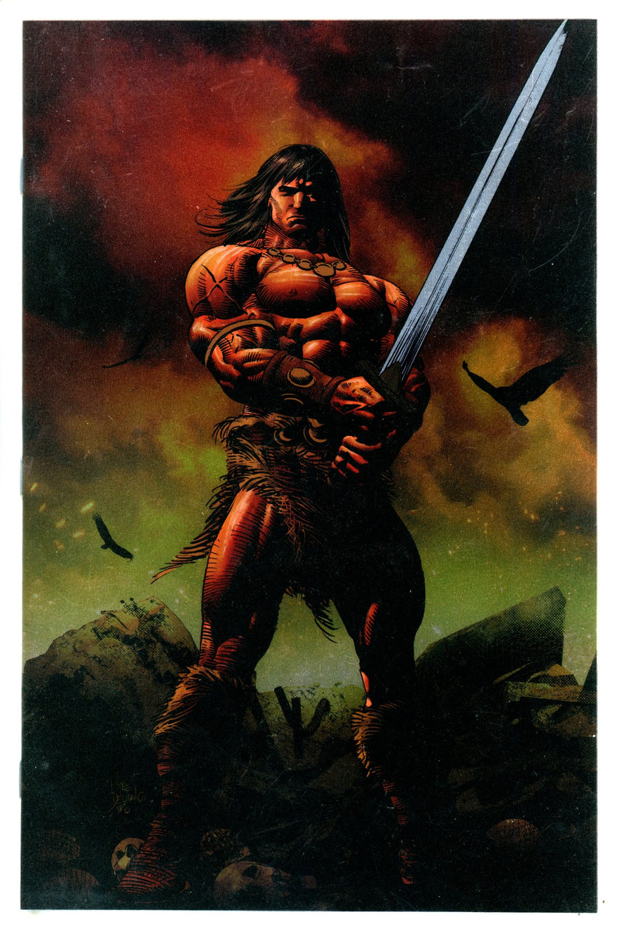Conan the Barbarian 5 Deodato LCSD Foil Variant (2023)