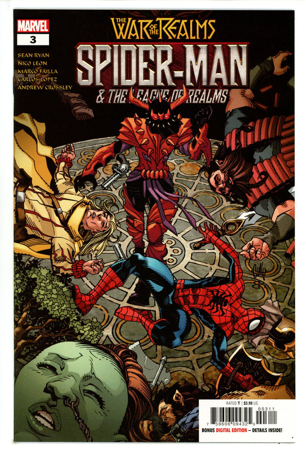 Spider-Man & the League of Realms 3 High Grade (2019)