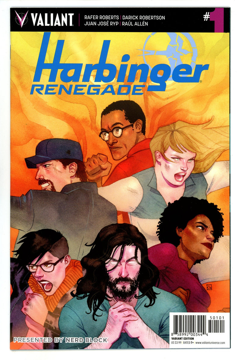 Harbinger Renegade 1 High Grade (2016) Wada Exclusive Variant 