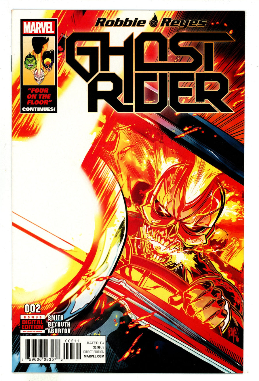 Ghost Rider Vol 7 2 High Grade (2016) 