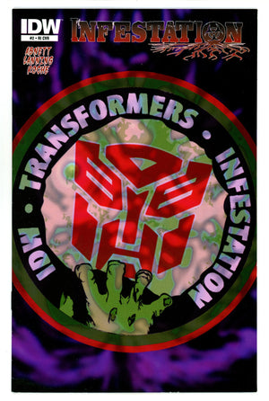 The Transformers: Infestation 2 FN/VF (7.0) (2011) Logo Incentive Variant