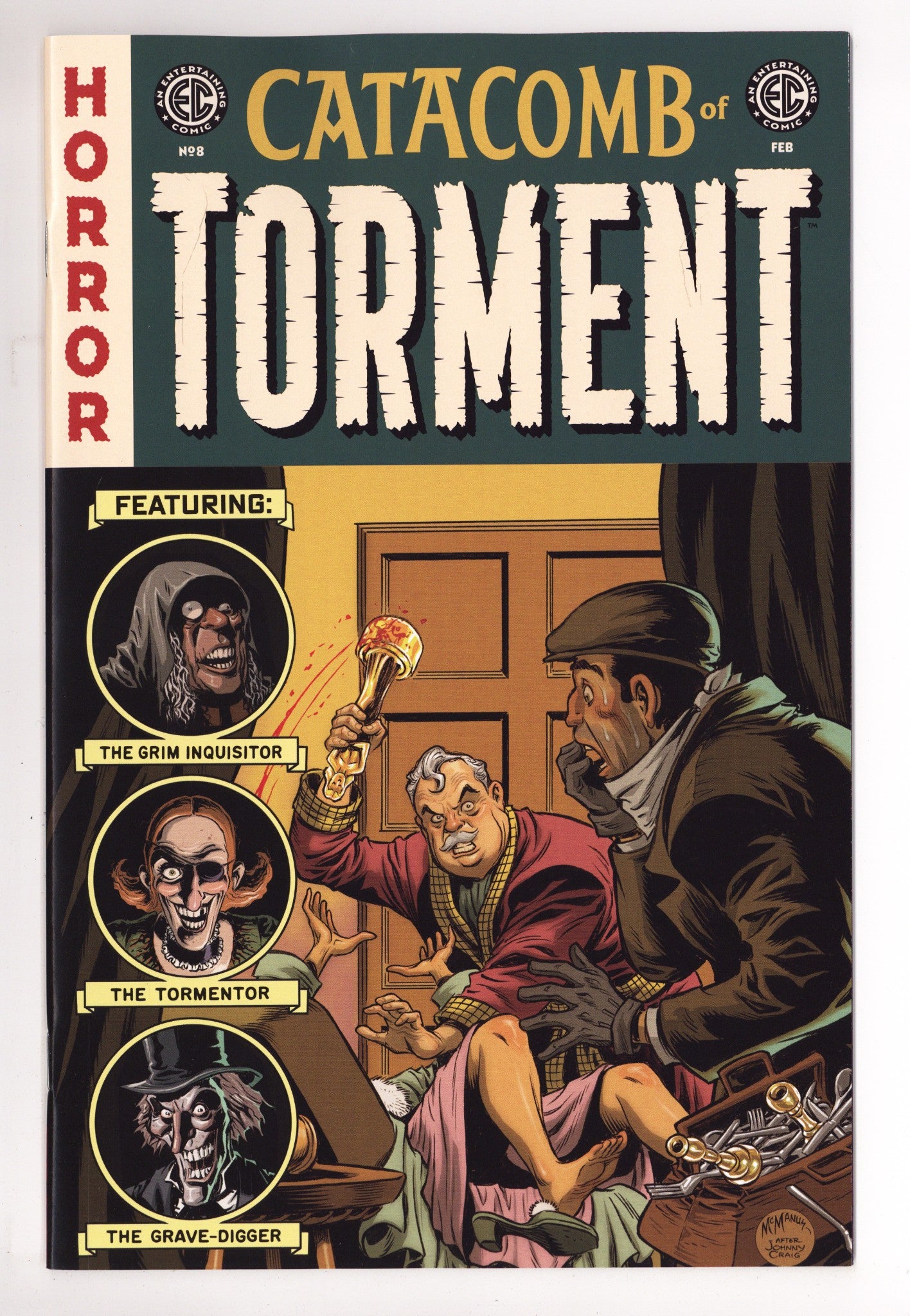 EC Catacomb Of Torment 8 Mcmanus Homage Incentive NM (2026)