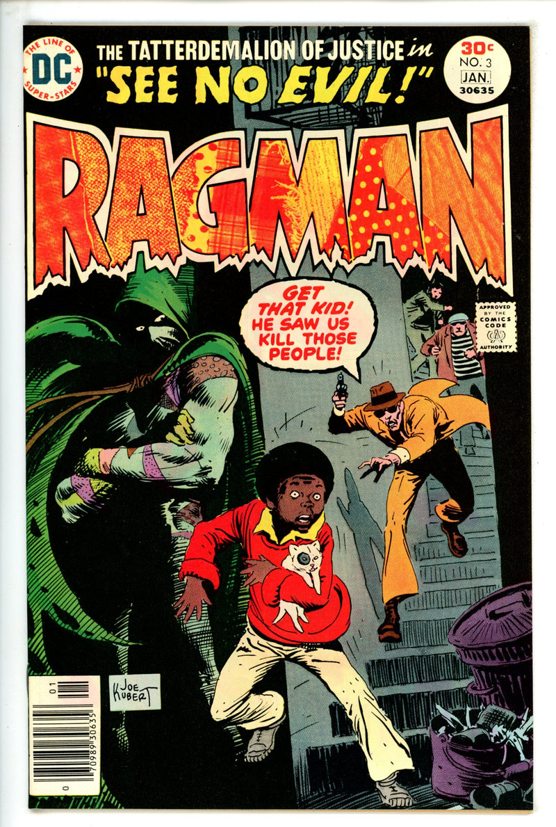 Ragman Vol 1 3 VF+ (1977)