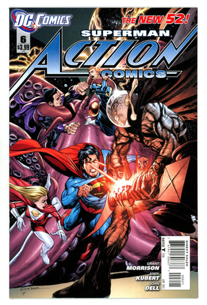 Action Comics Vol 2 6 High Grade (2012) Morales Variant