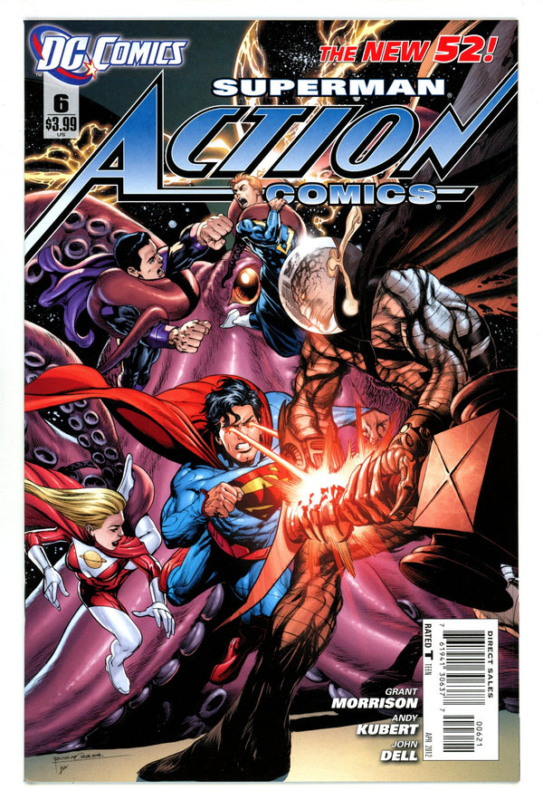 Action Comics Vol 2 6 High Grade (2012) Morales Variant