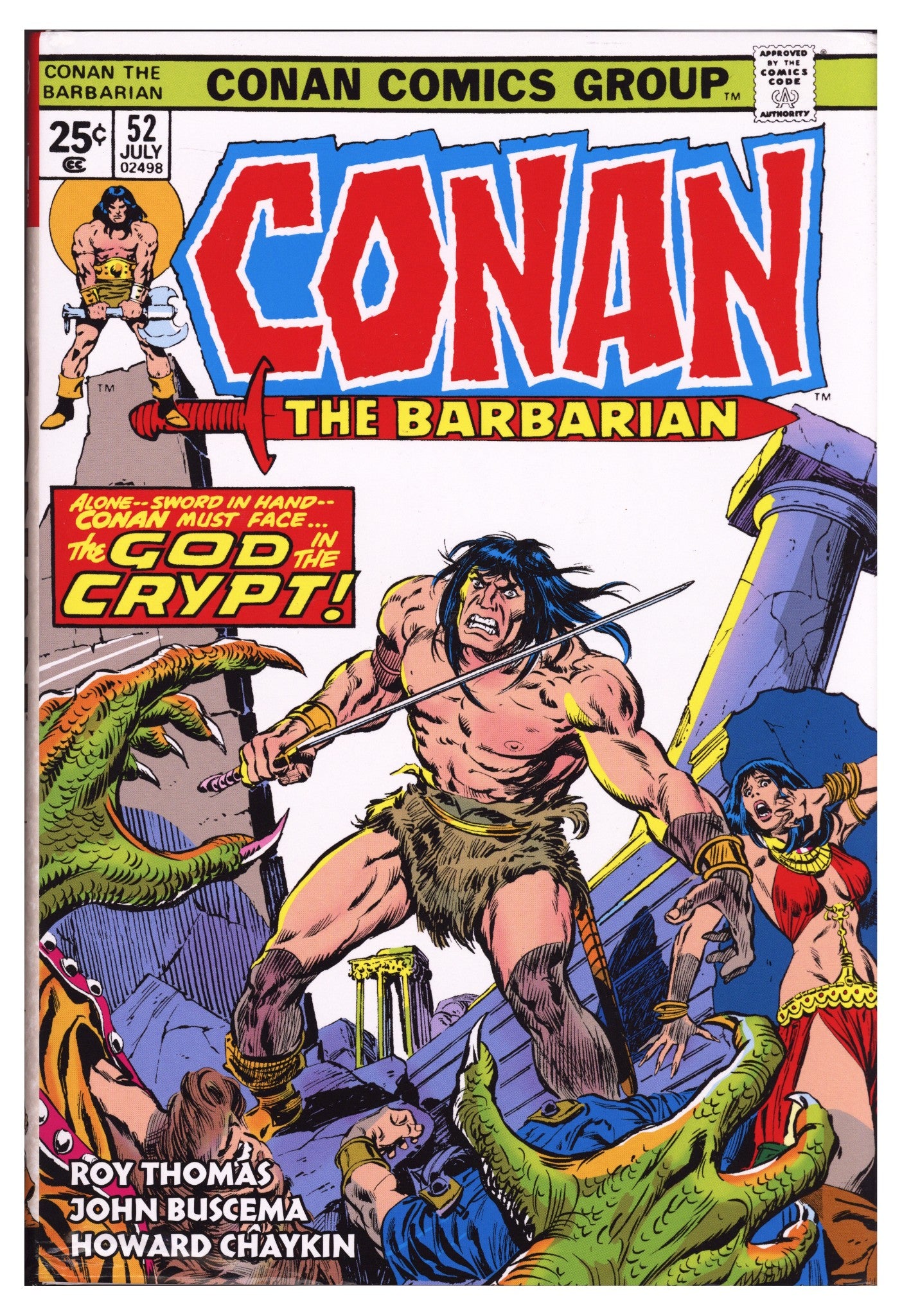 Conan The Barbarian: The Original Comics Omnibus HC Vol 3 Mid Grade (2024) 