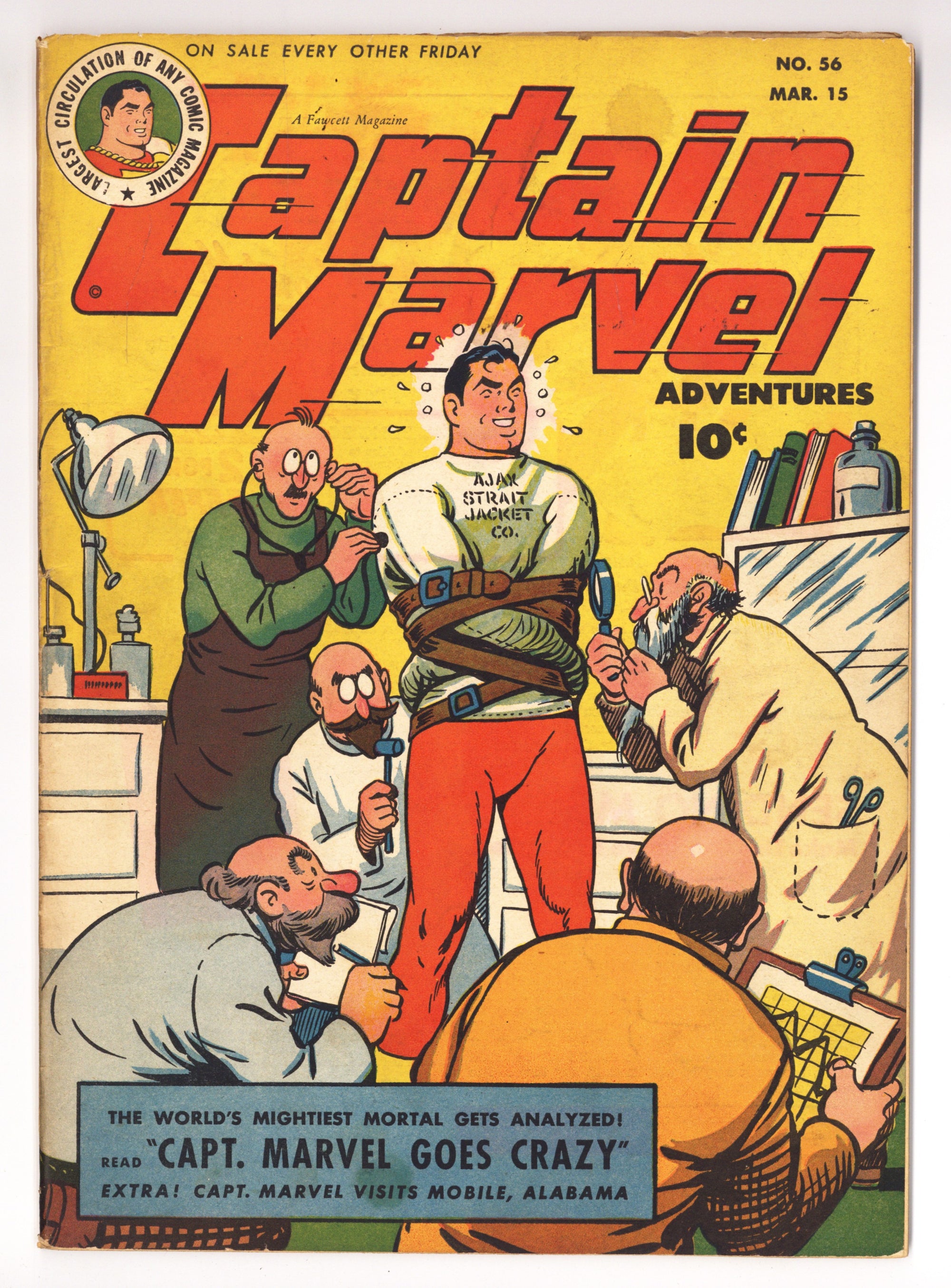 Captain Marvel Adventures 56 FN (6.0) (1946) 