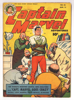 Captain Marvel Adventures 56 FN (6.0) (1946)