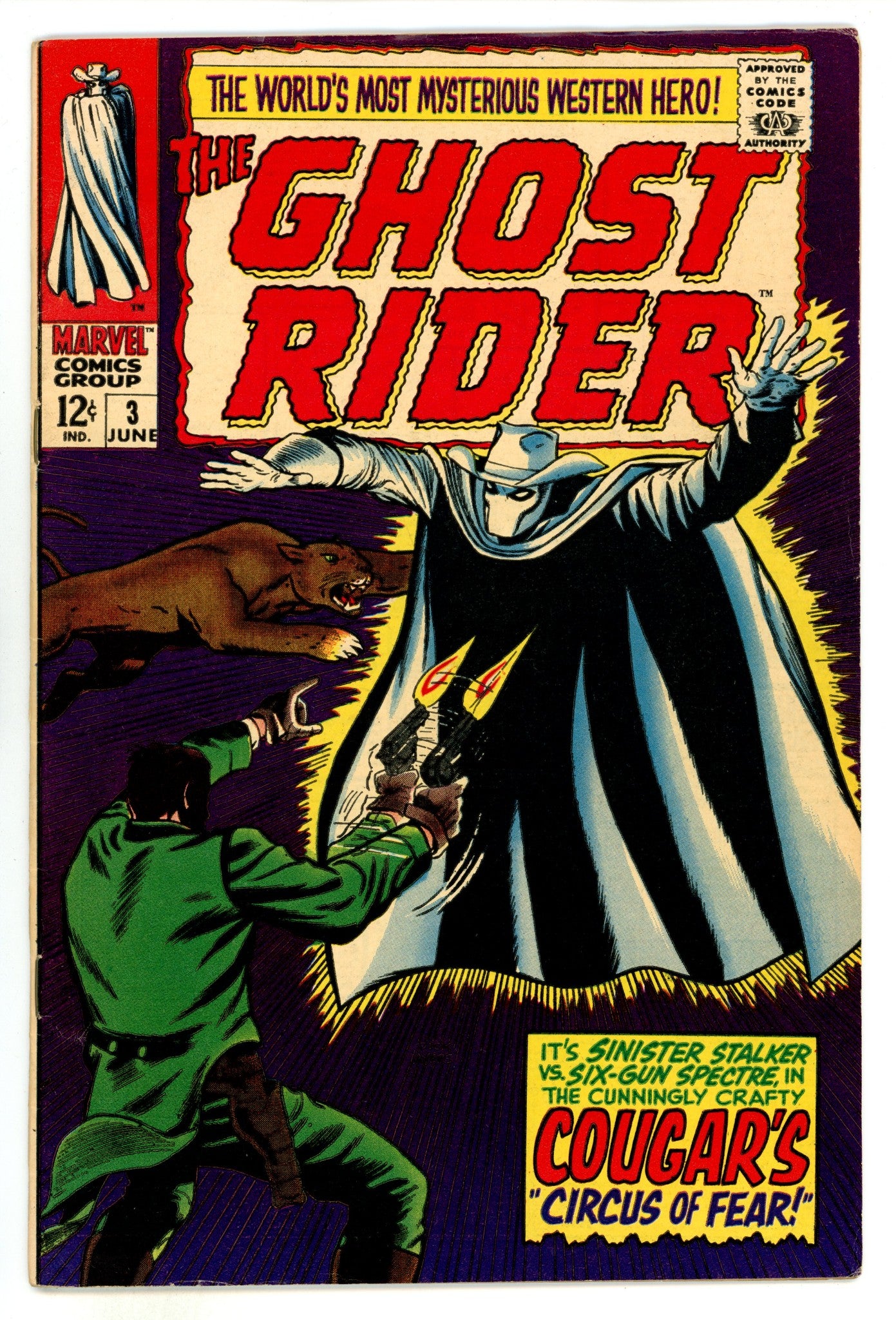 The Ghost Rider 3 FN (6.0) (1967) 