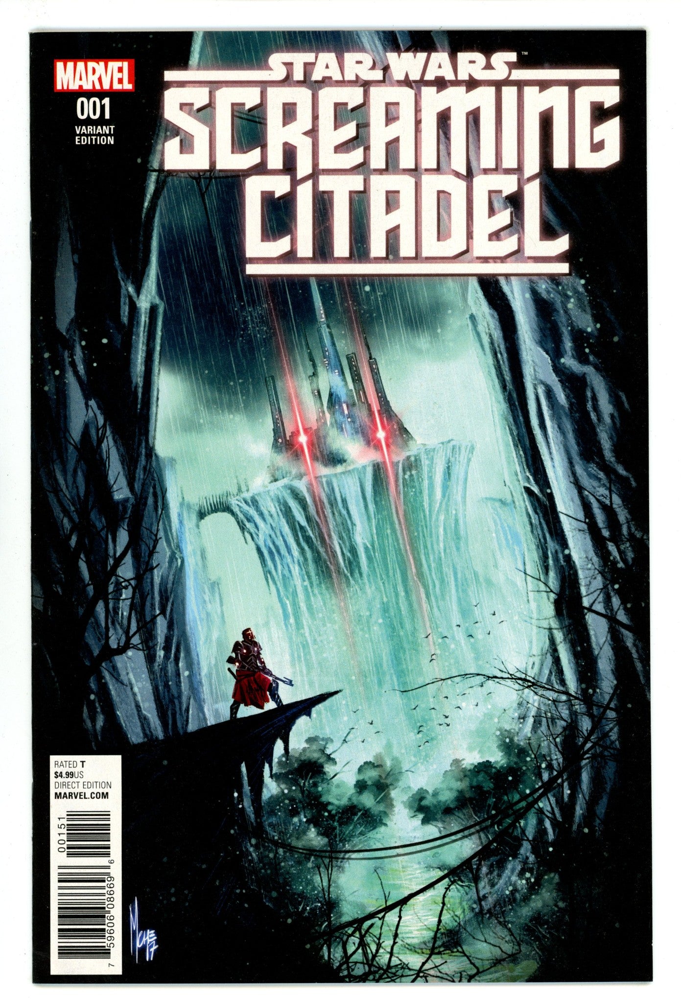 Star Wars: The Screaming Citadel 1 VF/NM (9.0) (2017) Checchetto Incentive Variant 