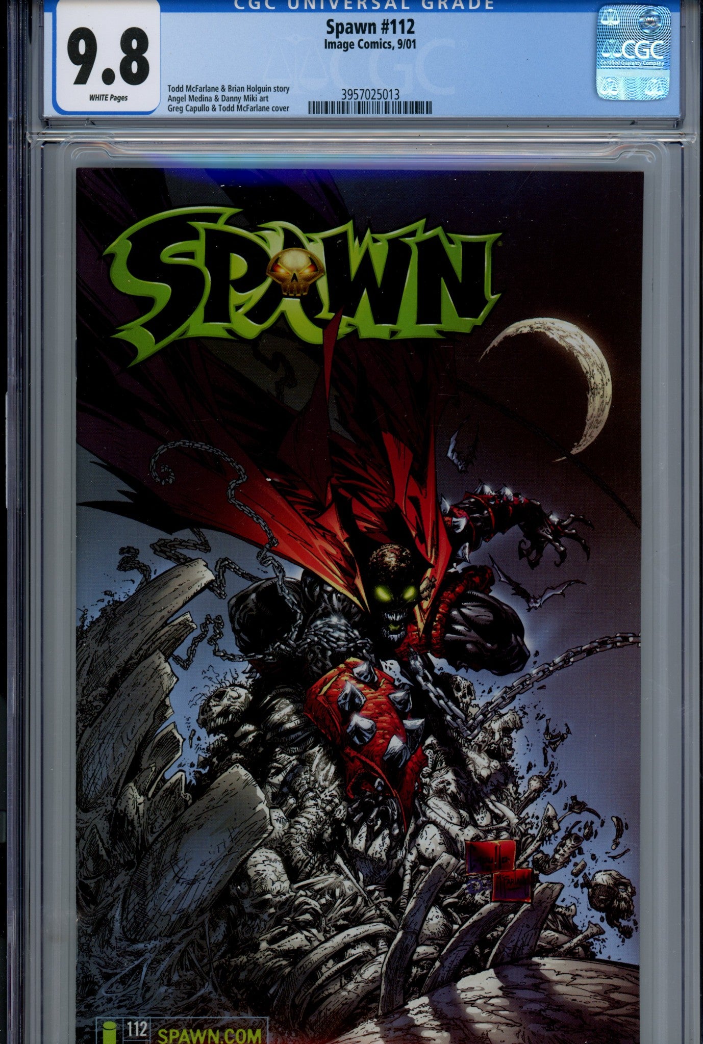 Spawn 112 CGC 9.8 (NM/M) (2001) 