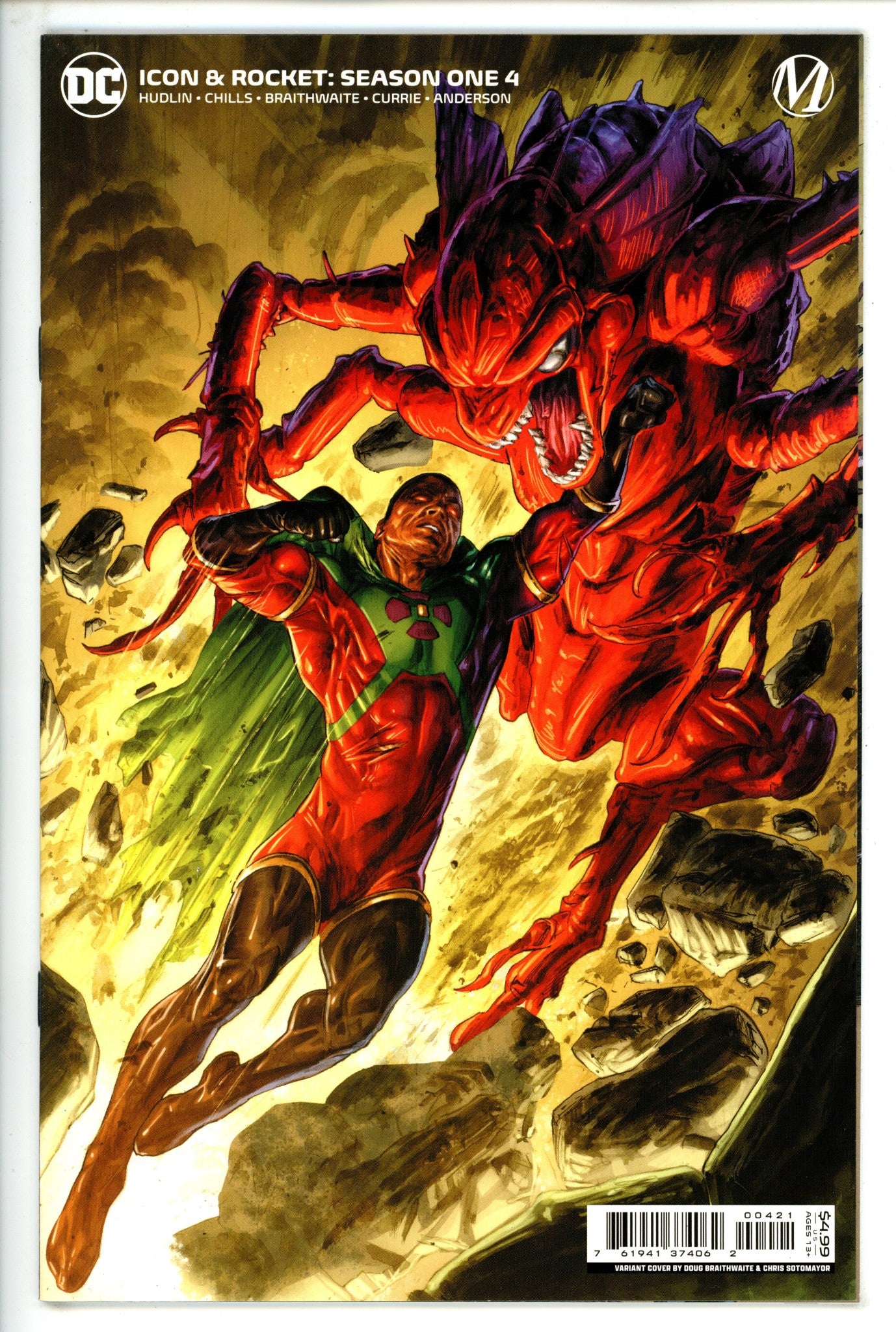 Icon & Rocket: Season One 4 High Grade (2022) Braithwaite Variant 