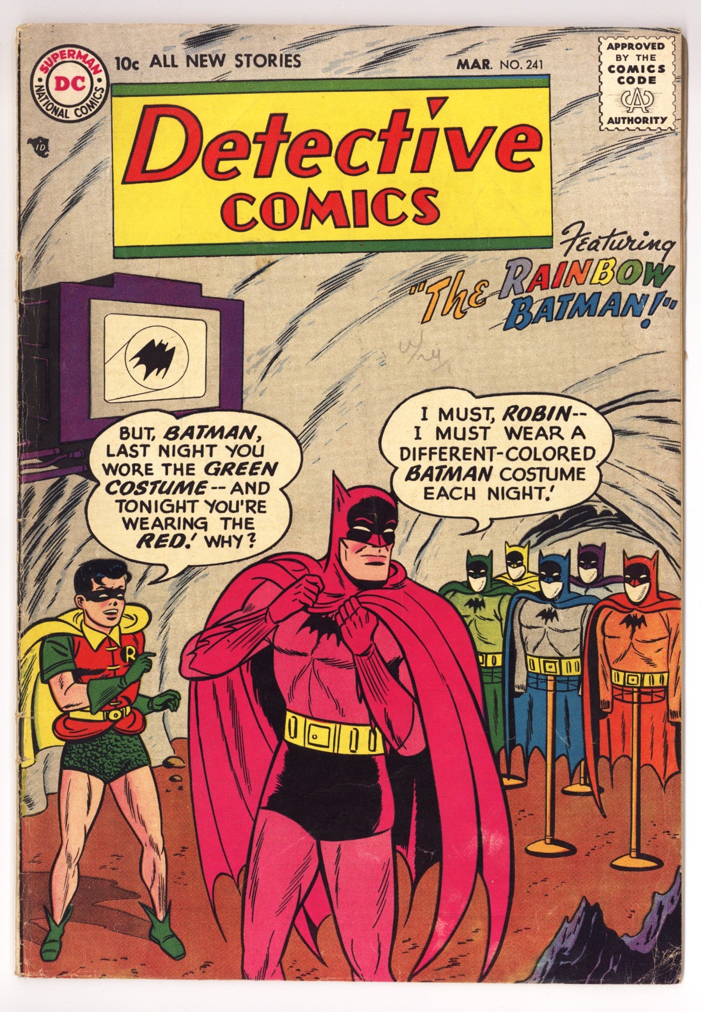 Detective Comics Vol 1 241 VG+ (4.5) (1957) 