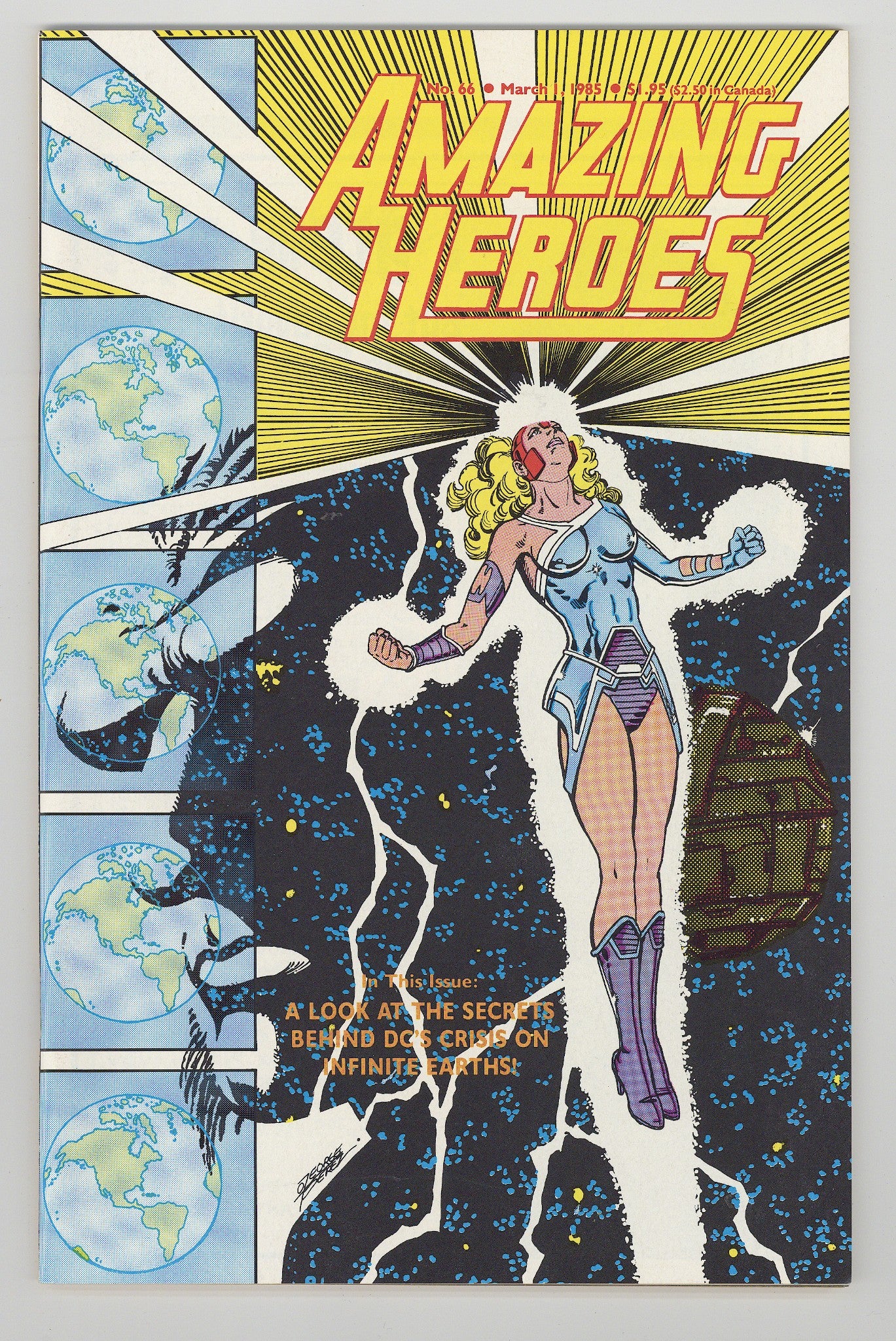 Amazing Heroes 66 VF+ (8.5) (1985) 