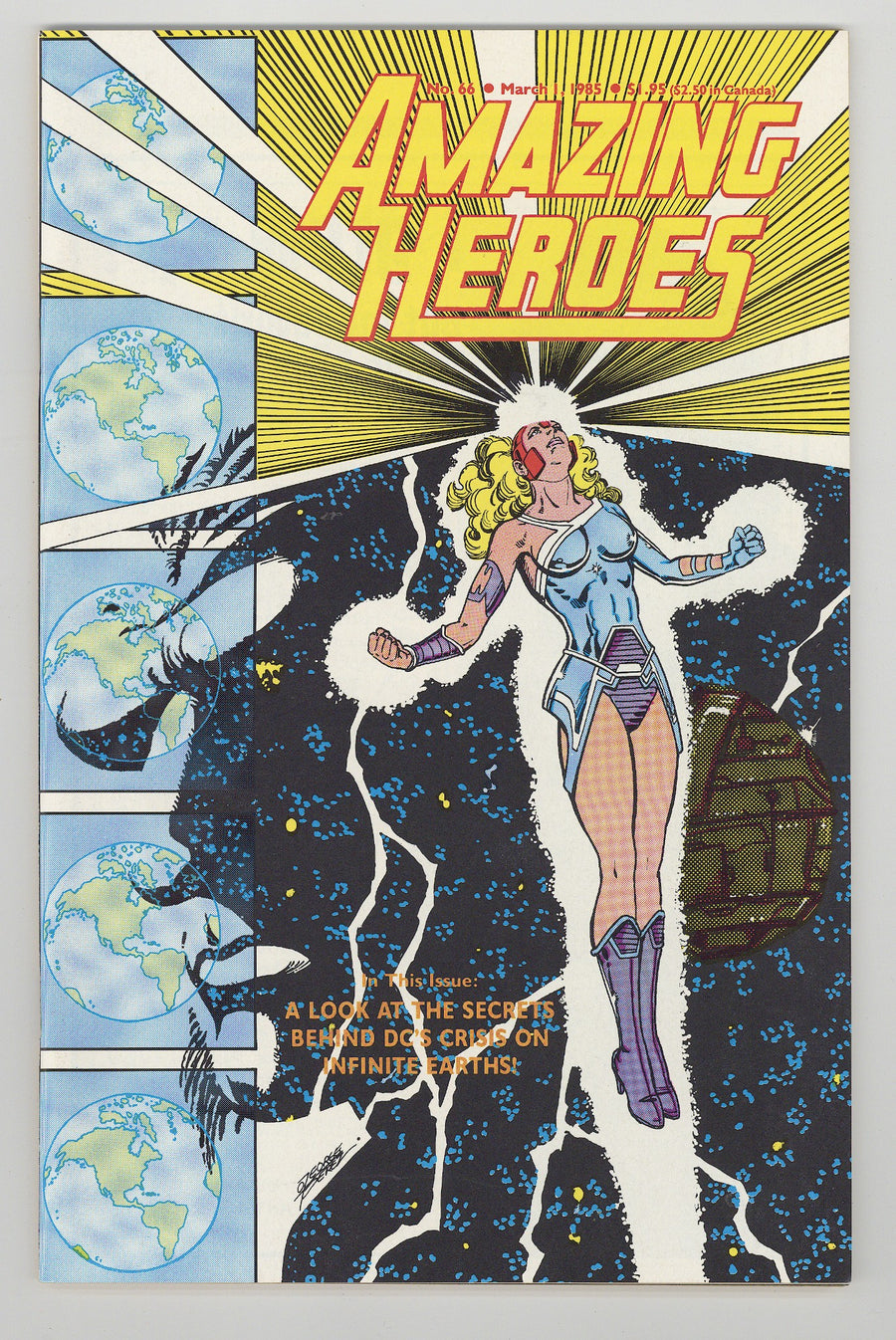Amazing Heroes 66 VF+ (8.5) (1985) 