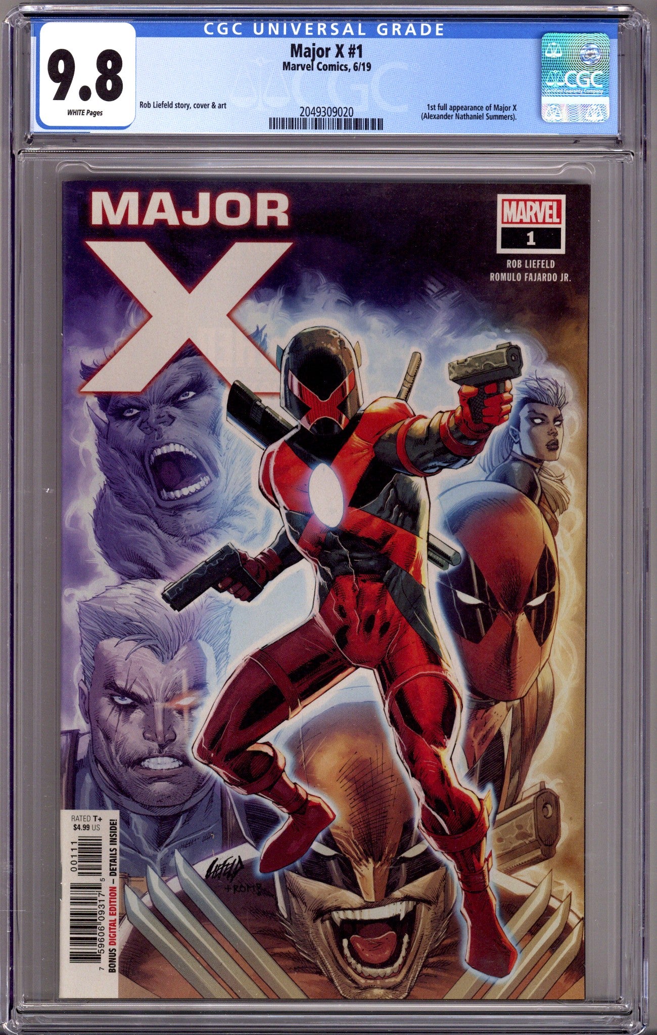 Major X 1 CGC 9.8 (NM/M) (2019)