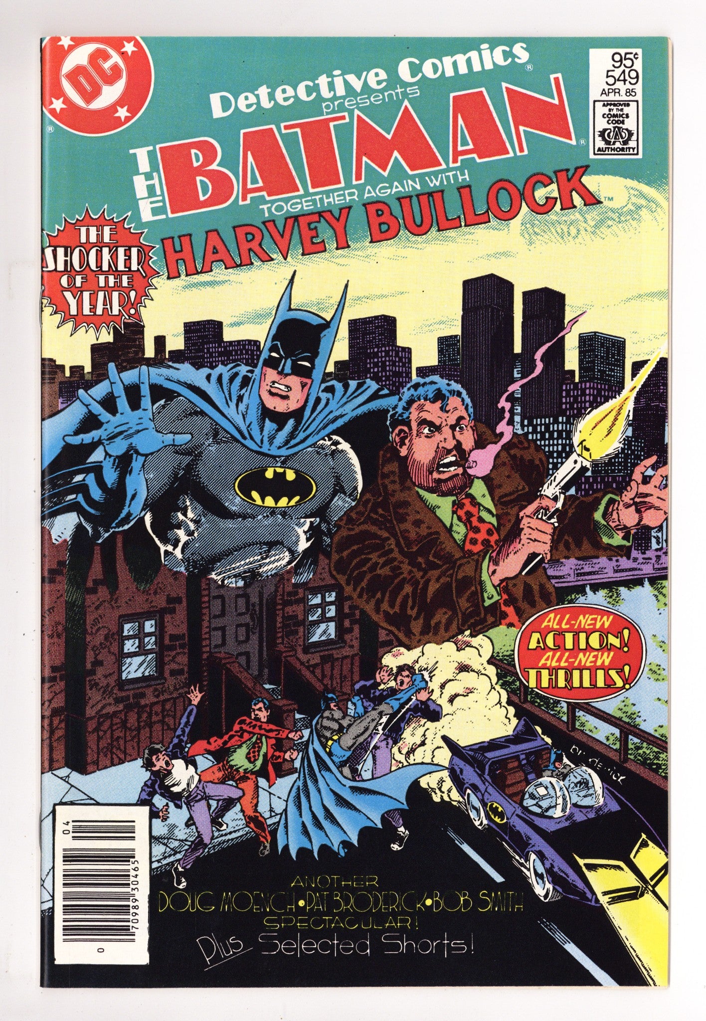 Detective Comics Vol 1 549 NM (9.4) (1985) Canadian Price Variant 