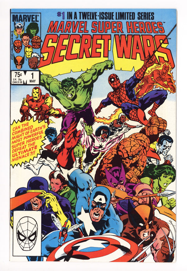 Marvel Super-Heroes Secret Wars 1 VF/NM (9.0) (1984)