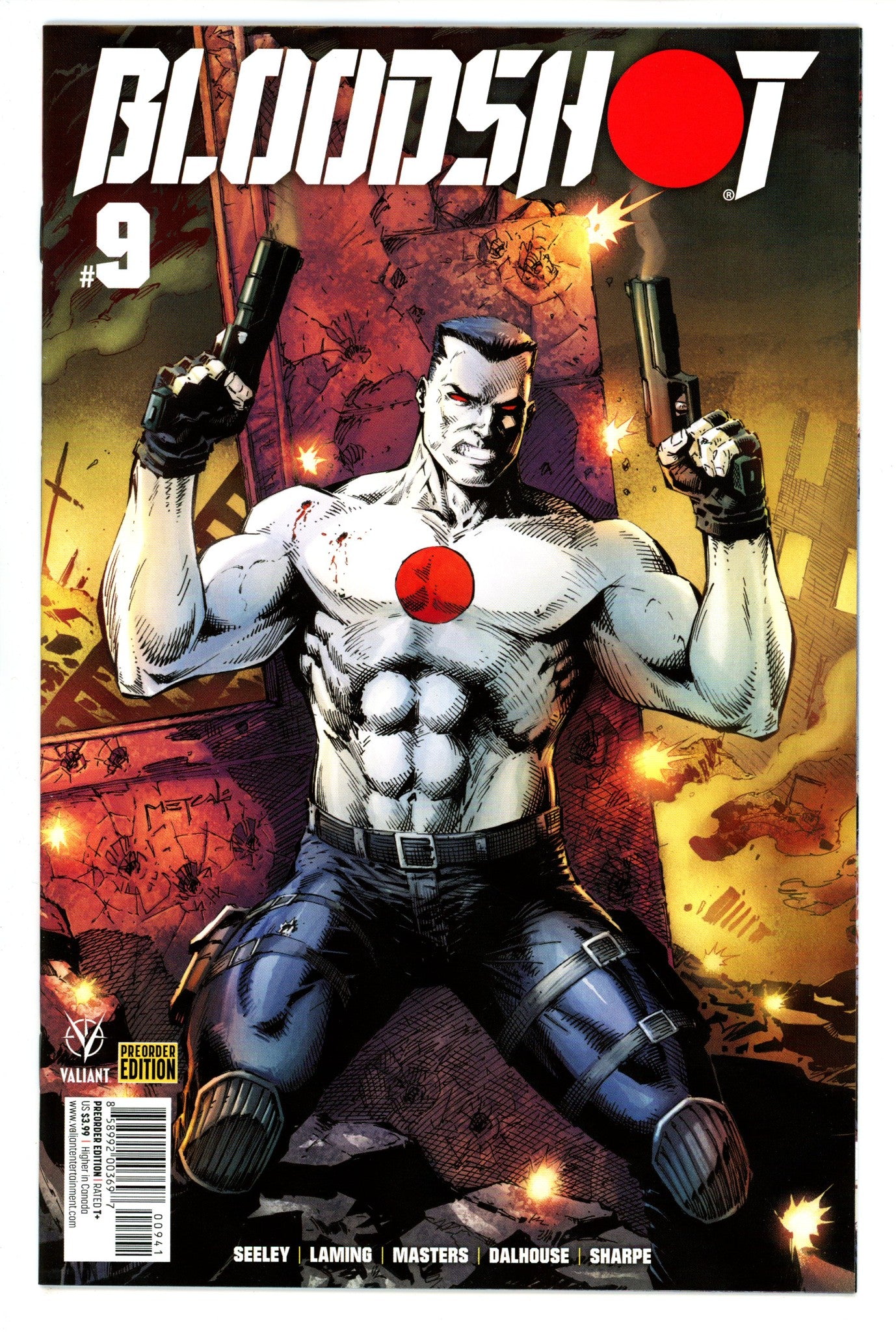 Bloodshot Vol 4 9 High Grade (2020) Order Variant 