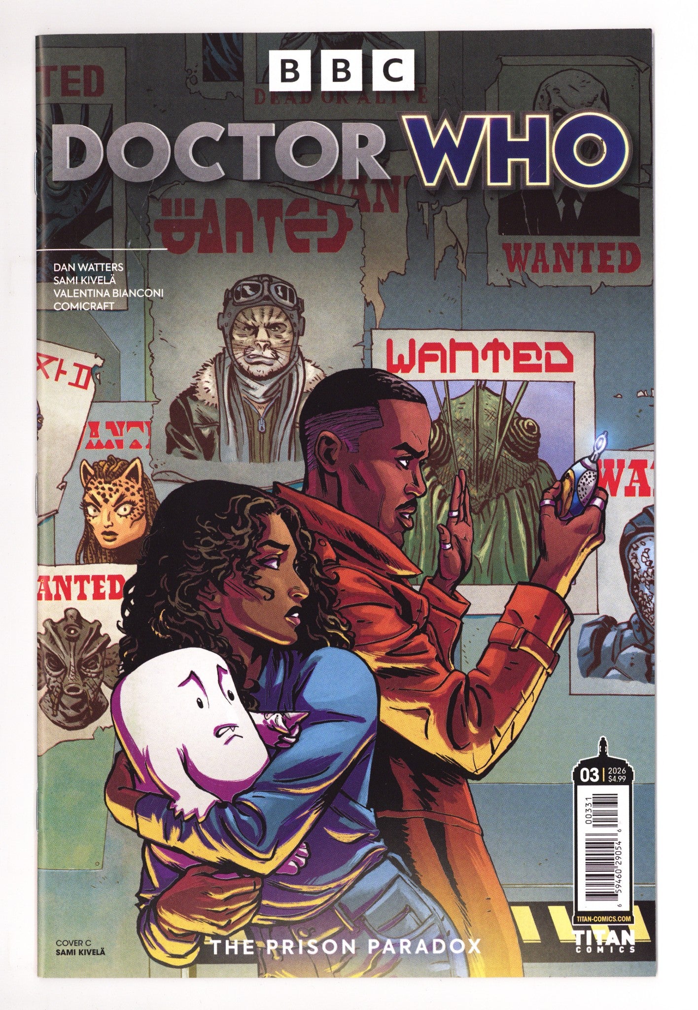 Doctor Who The Prison Paradox  3 Kivelä  Homage Variant   (2026)