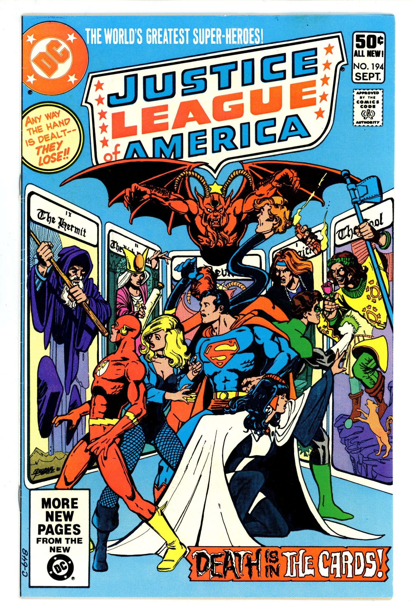 Justice League of America Vol 1 194 Mid Grade (1981) 