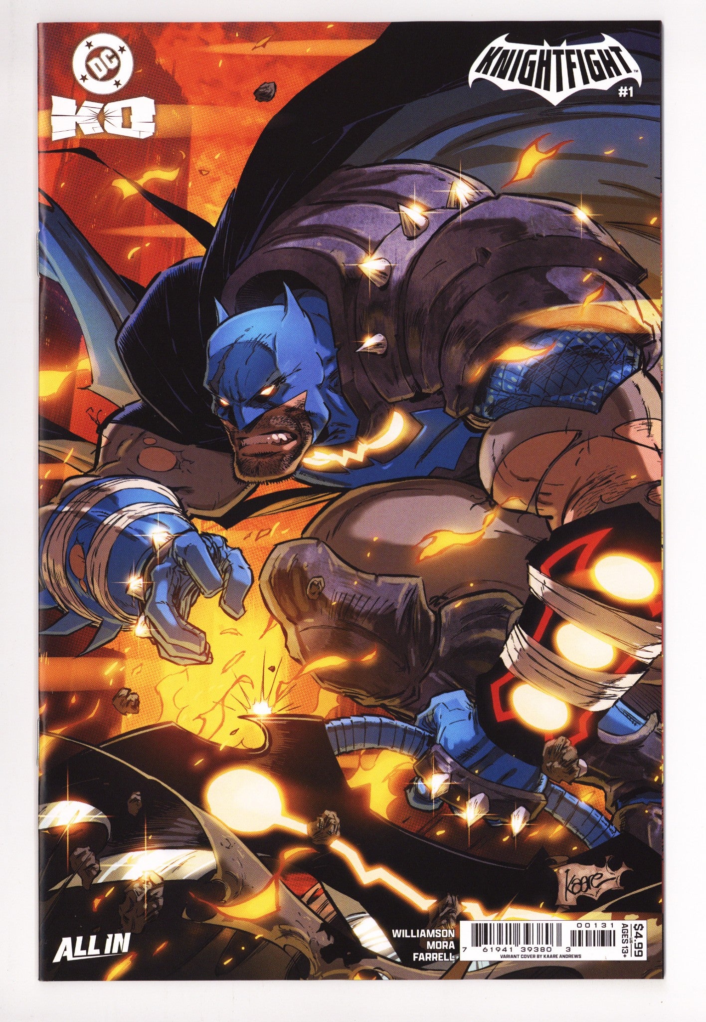 DC K.O. Knightfight 1 Andrews Variant (2025)