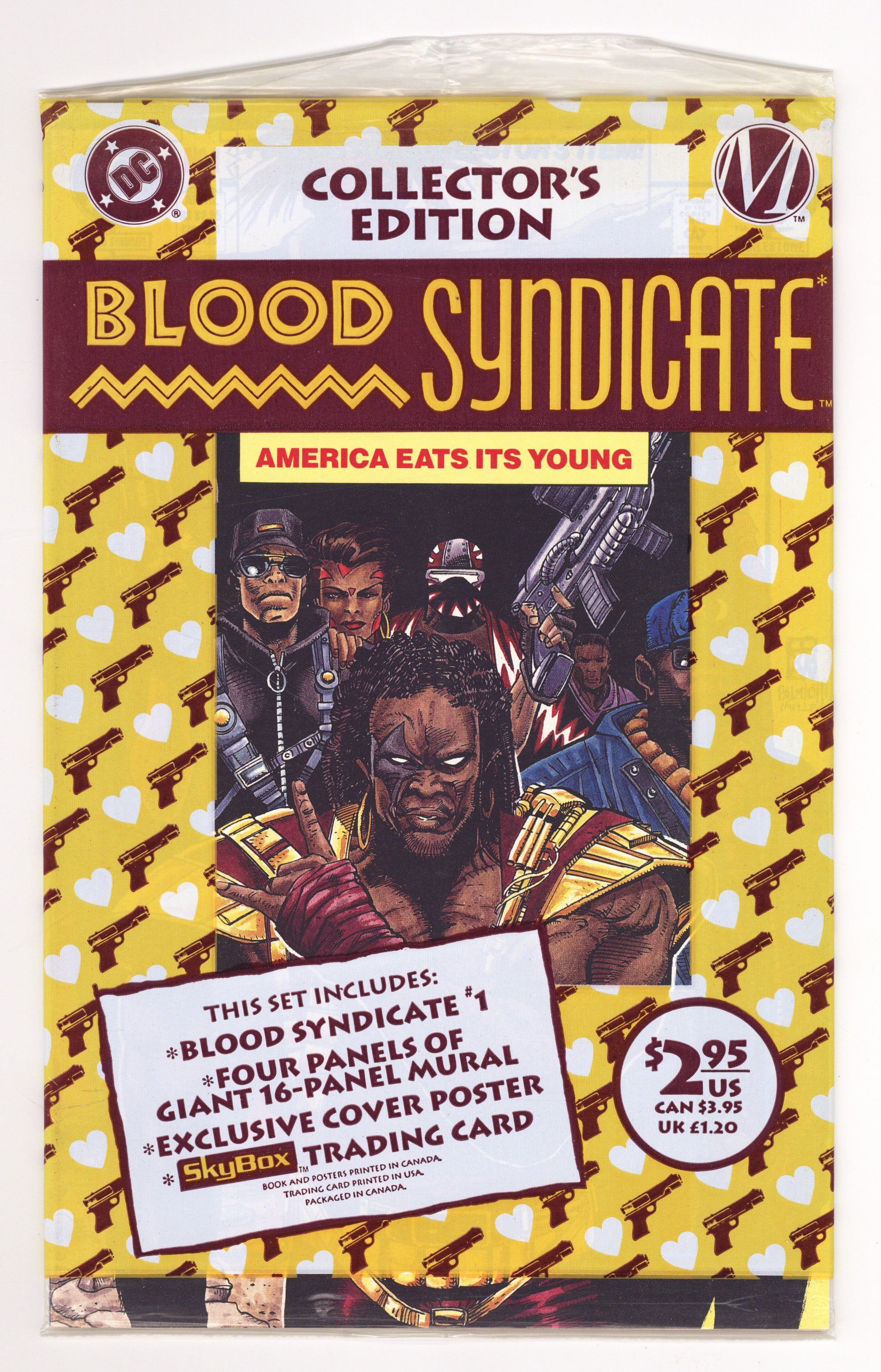 Blood Syndicate Vol 2 1 High Grade (1993) Collector's Edition 