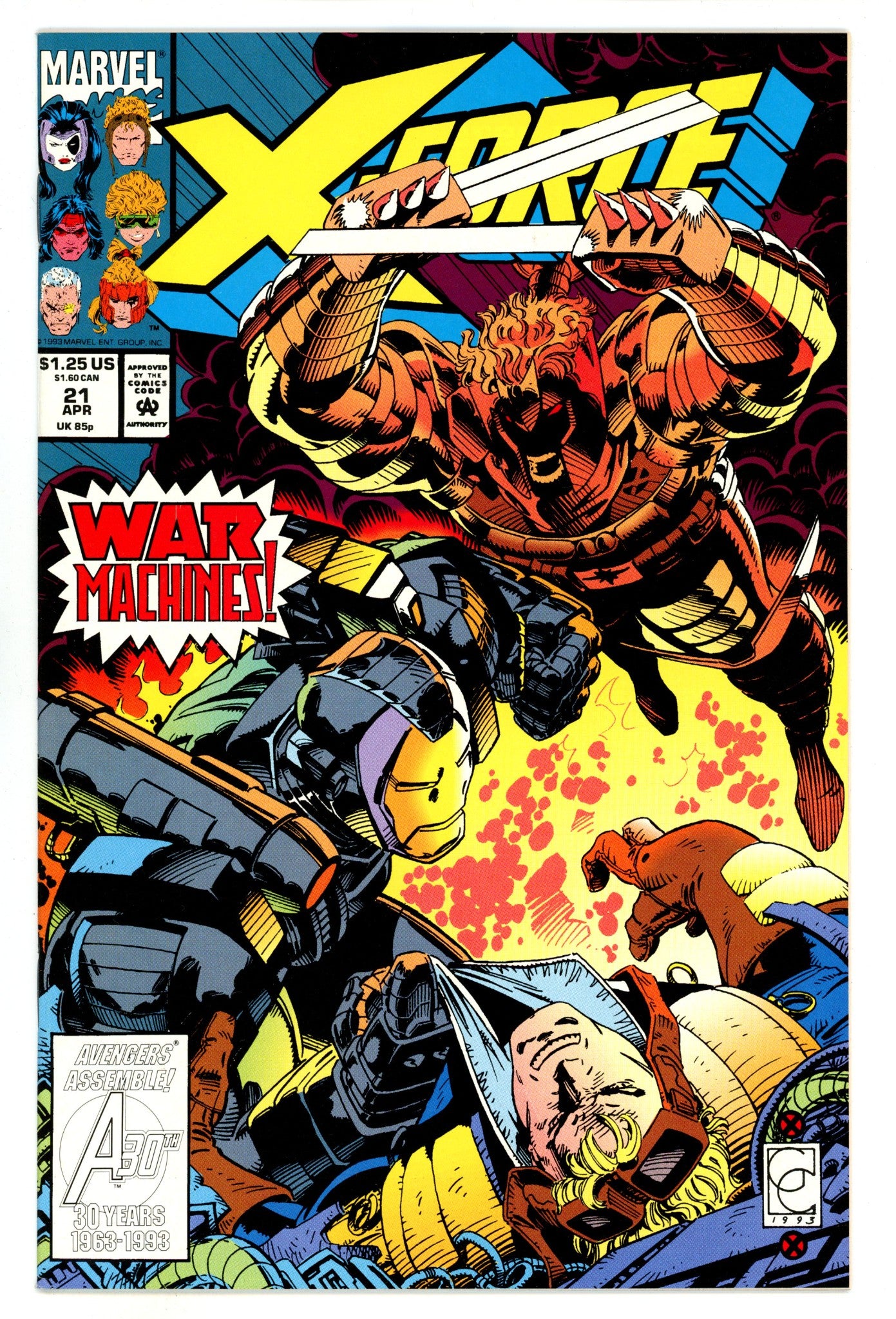 X-Force Vol 1 21 High Grade (1993) 
