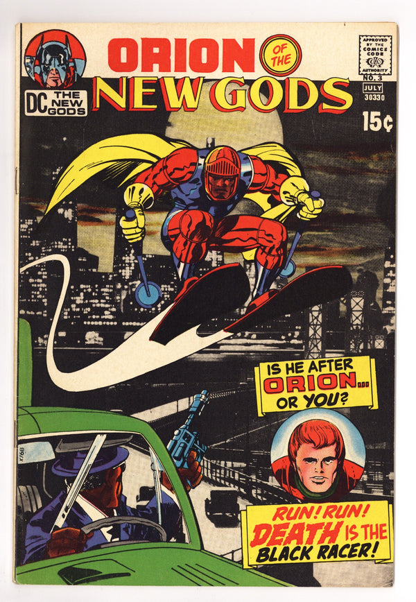 The New Gods Vol 1 3 FN/VF (7.0) (1971)
