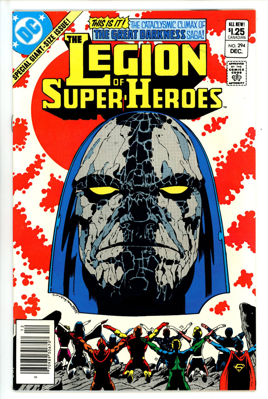 The Legion of Super-Heroes Vol 2 294 Canadian Variant NM- (1982)