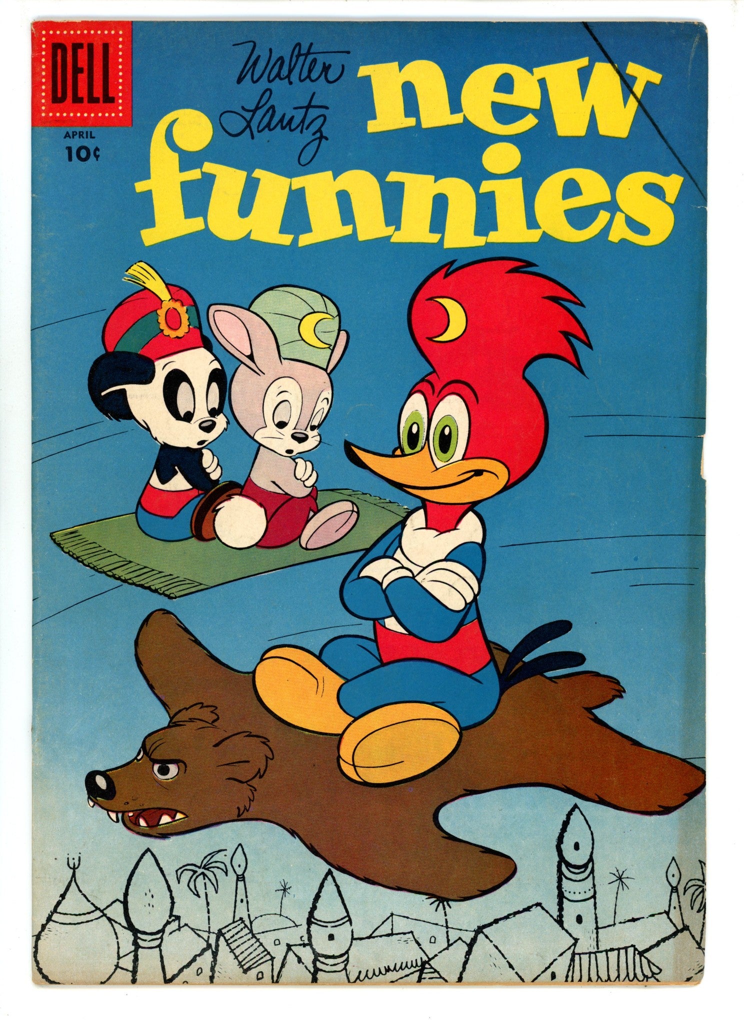 Walter Lantz New Funnies 242 VG/FN (5.0) (1957) 