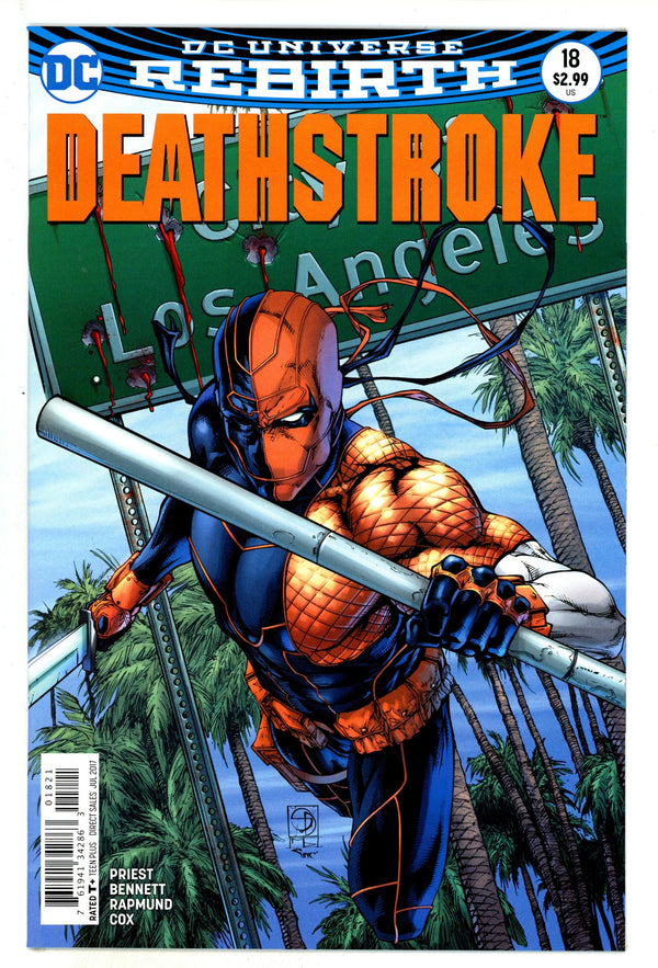 Deathstroke Vol 4 18 High Grade (2017) Davis Variant