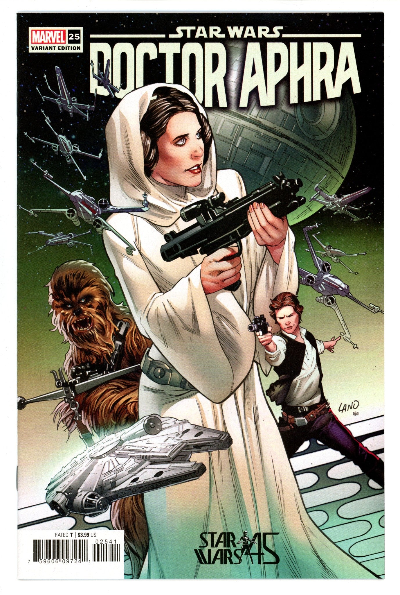 Star Wars: Doctor Aphra Vol 2 25 High Grade (2022) Land Variant 