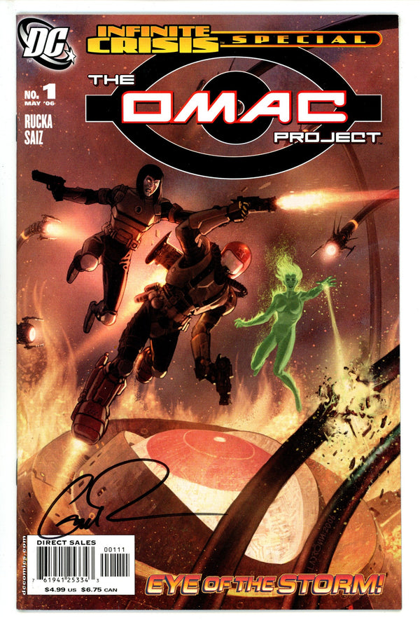 The OMAC Project: Infinite Crisis Special 1 Signed Greg Rucka (2006)