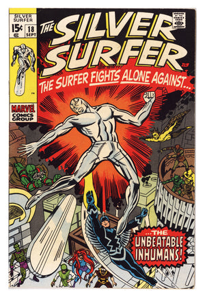 The Silver Surfer Vol 1 18 FN+ (6.5) (1970)