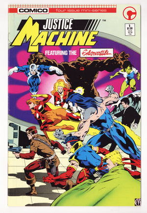 Justice Machine Featuring the Elementals 1 High Grade (1986)