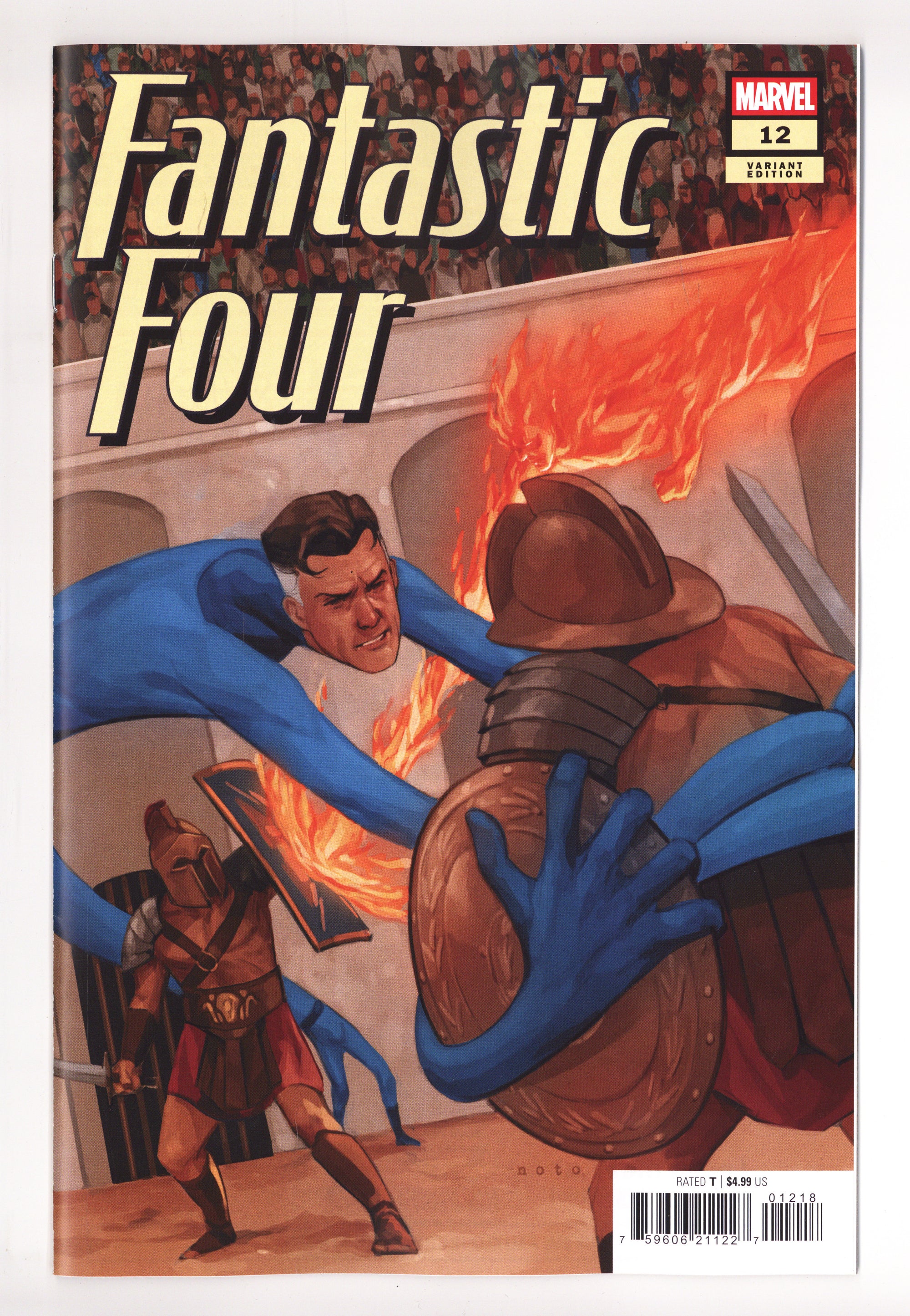 Fantastic Four Vol 8 12 San Incentive NM (2026)