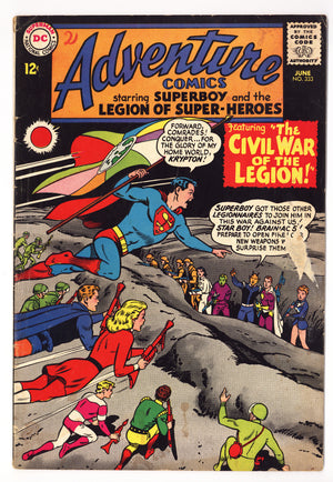 Adventure Comics Vol 1 333 VG- (3.5) (1965)