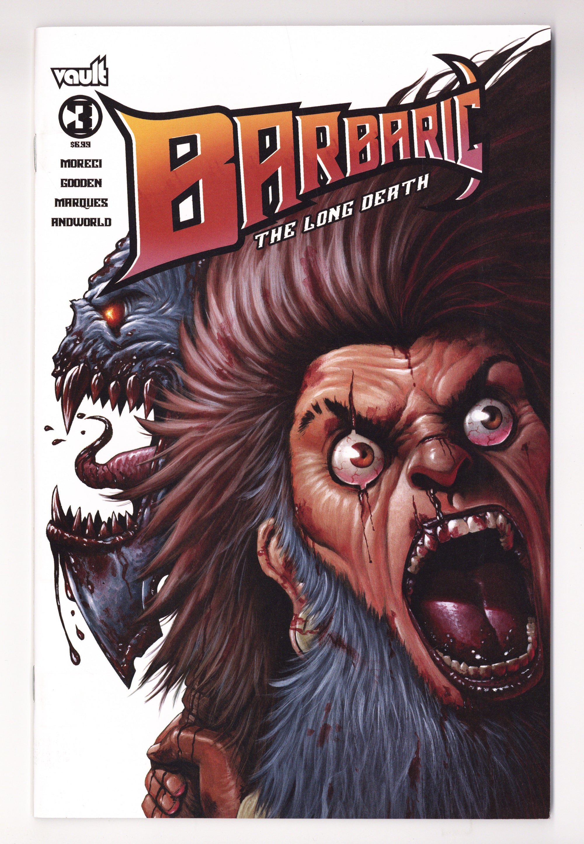 Barbaric: The Long Death   3  NM- (9.2)   (2026) Carroll     Incentive Variant  