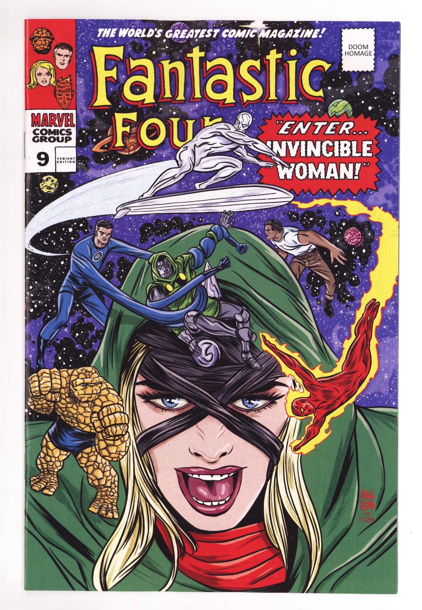 Fantastic Four Vol 8 9 Allred Homage Variant (2026)