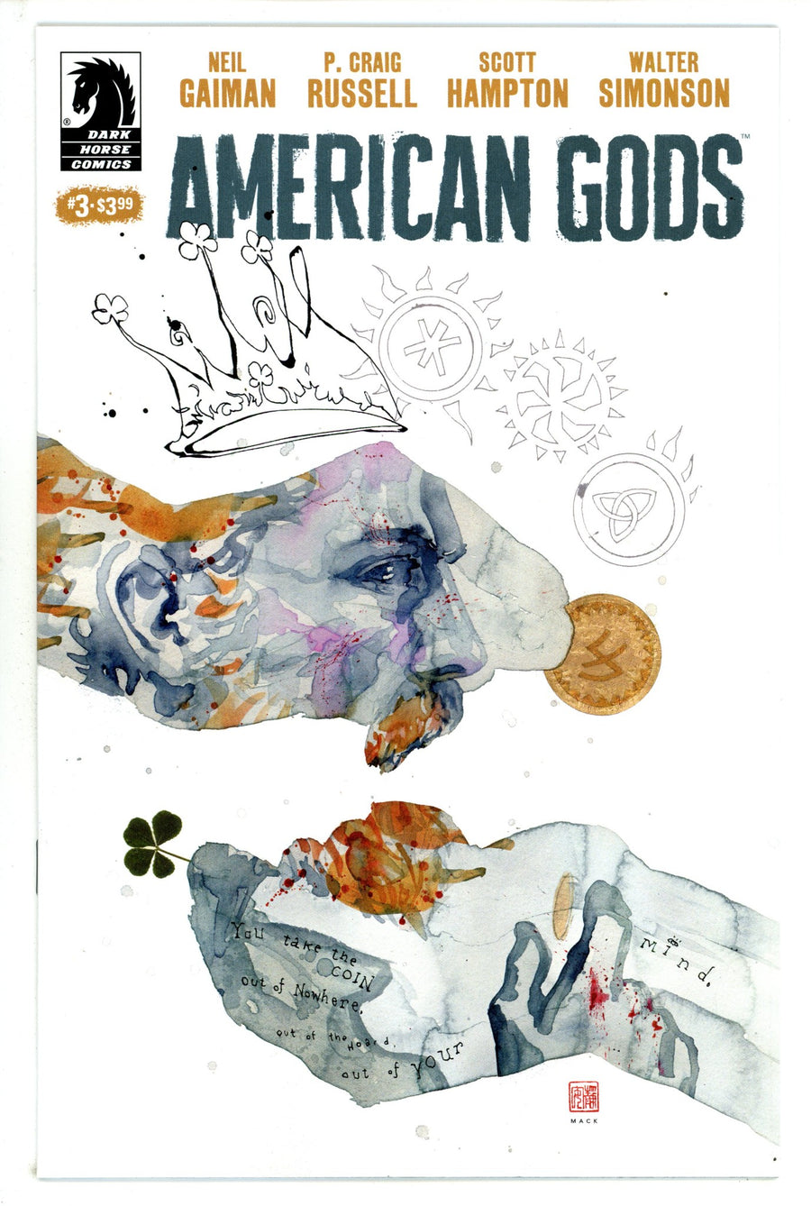 American Gods 3 High Grade (2017) Mack Variant 